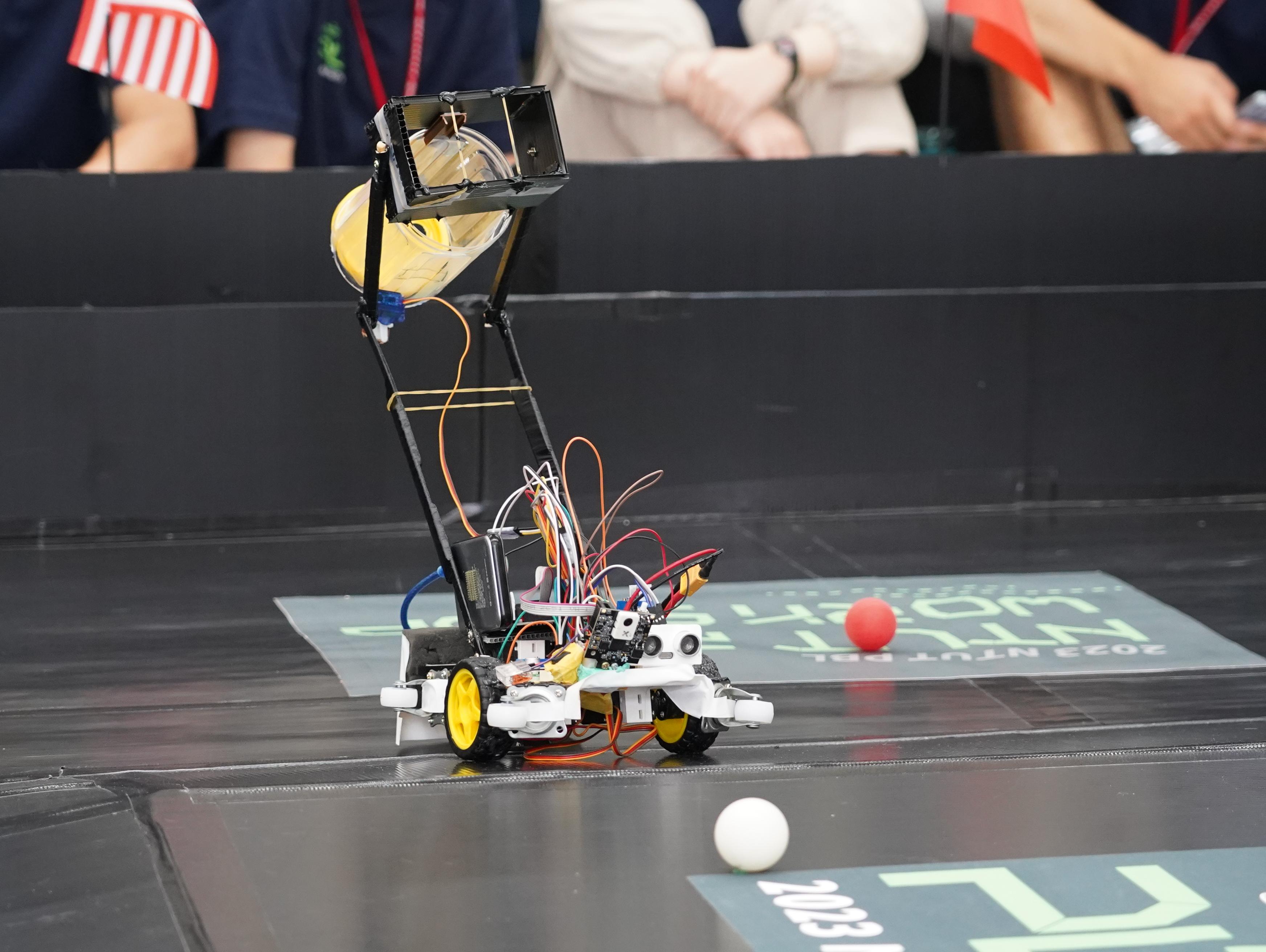 Ball‑picking robot